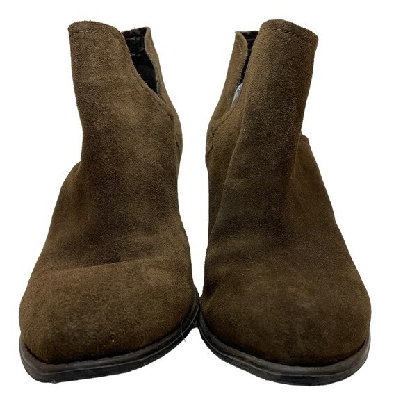 Steve Madden Tank Ankle Boots Adelphie Green 9 - Picture 7 of 14